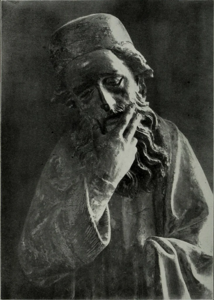 An illustration from Gotische Plastik in den Rheinlanden, 1921, leaf 64