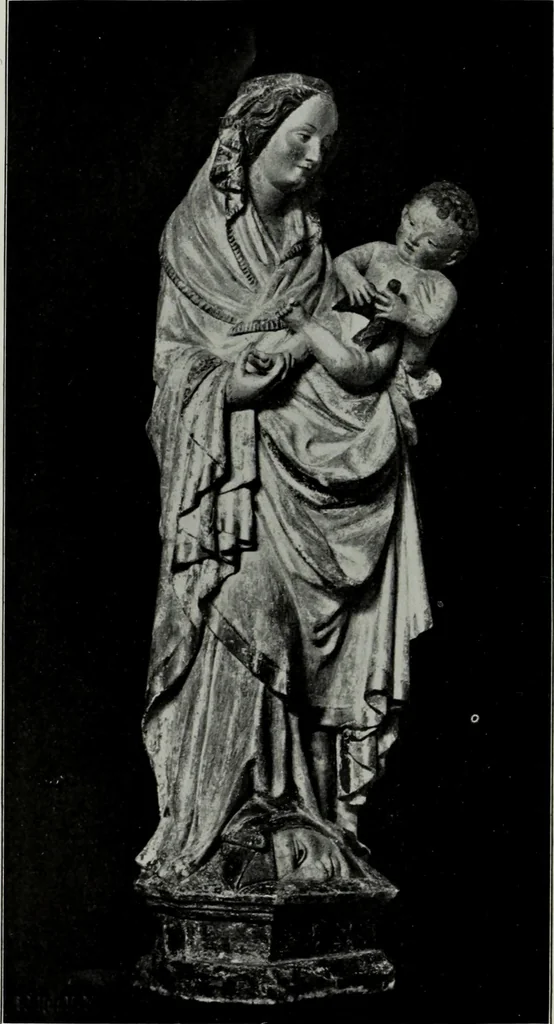 An illustration from Gotische Plastik in den Rheinlanden, 1921, leaf 68