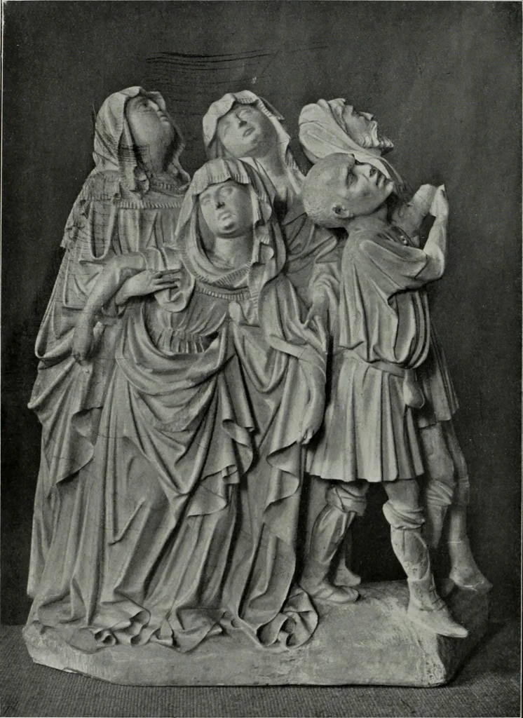 An illustration from Gotische Plastik in den Rheinlanden, 1921, leaf 70