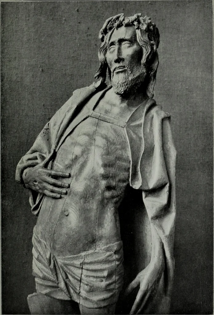 An illustration from Gotische Plastik in den Rheinlanden, 1921, leaf 83