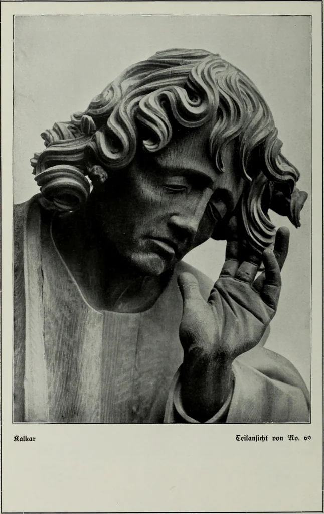 An illustration from Gotische Plastik in den Rheinlanden, 1921, leaf 88
