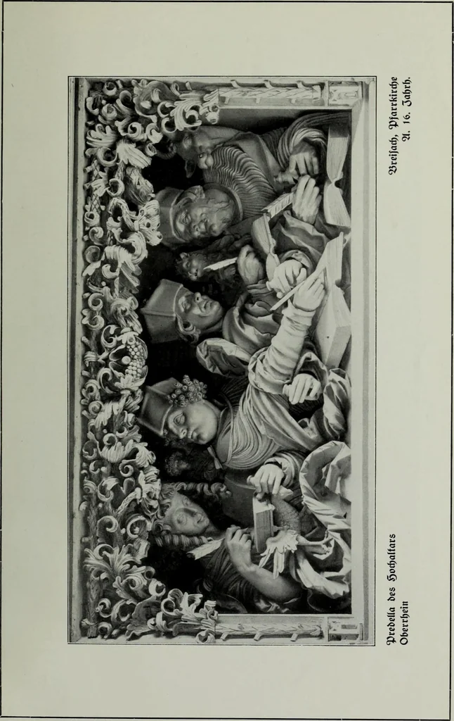 An illustration from Gotische Plastik in den Rheinlanden, 1921, leaf 97