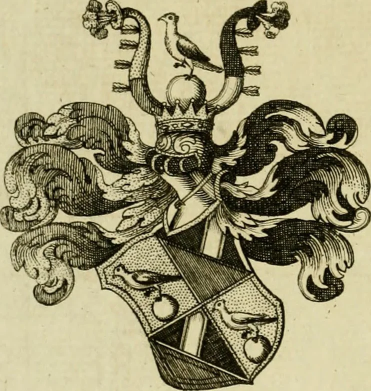 An illustration from Gottfrid Arnolds Unparteyische Kirchen- und Ketzer-Historie : von Anfang des Neuen Testaments biss auff das Jahr Christi 1688, 1700, leaf 1