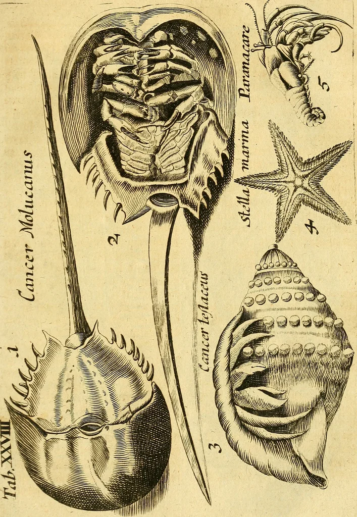 An illustration from Gottorffische Kunst-Kammer : worinnen allerhand ungemeine Sachen, so theils die Natur, theils künstliche Hände hervor gebracht und bereitet : vor diesem aus allen vier Theilen der Welt zusammen getragen, und vor einigen Jahren beschrieben, auch mit behörigen Kupffern gezieret, 1674, leaf 126