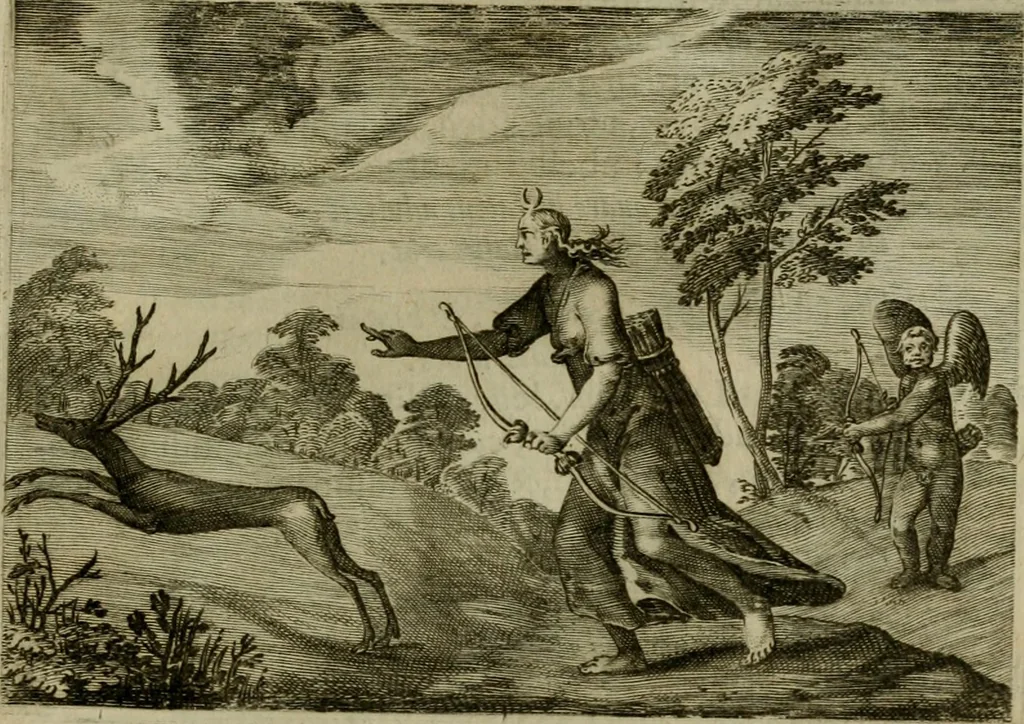 An illustration from Emblemata Florentii Schoonhovii I.C. Goudani, partim moralia, partim etiam civilia. Cum latiori eorundem ejusdem auctoris interpretatione. Accedunt et alia quaedam poëmatia in alijs poëmatum suorum libris non contenta, 1618, leaf 110
