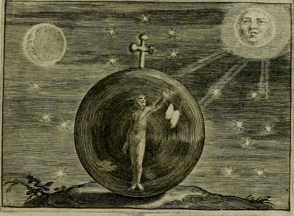 An illustration from Emblemata Florentii Schoonhovii I.C. Goudani, partim moralia, partim etiam civilia. Cum latiori eorundem ejusdem auctoris interpretatione. Accedunt et alia quaedam poëmatia in alijs poëmatum suorum libris non contenta, 1618, leaf 16
