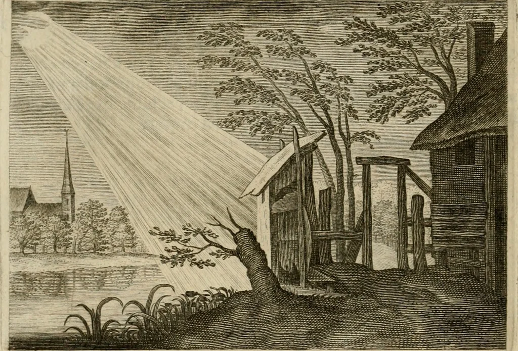 An illustration from Emblemata Florentii Schoonhovii I.C. Goudani, partim moralia, partim etiam civilia. Cum latiori eorundem ejusdem auctoris interpretatione. Accedunt et alia quaedam poëmatia in alijs poëmatum suorum libris non contenta, 1618, leaf 73