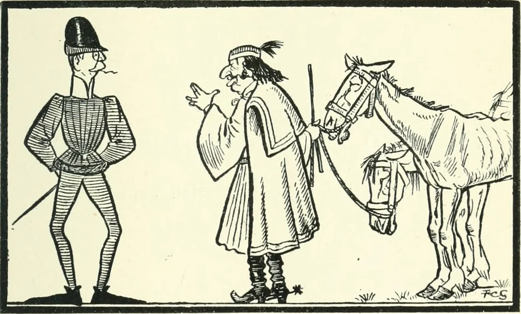 An illustration from The Gould-en treasury, 1906, leaf 15