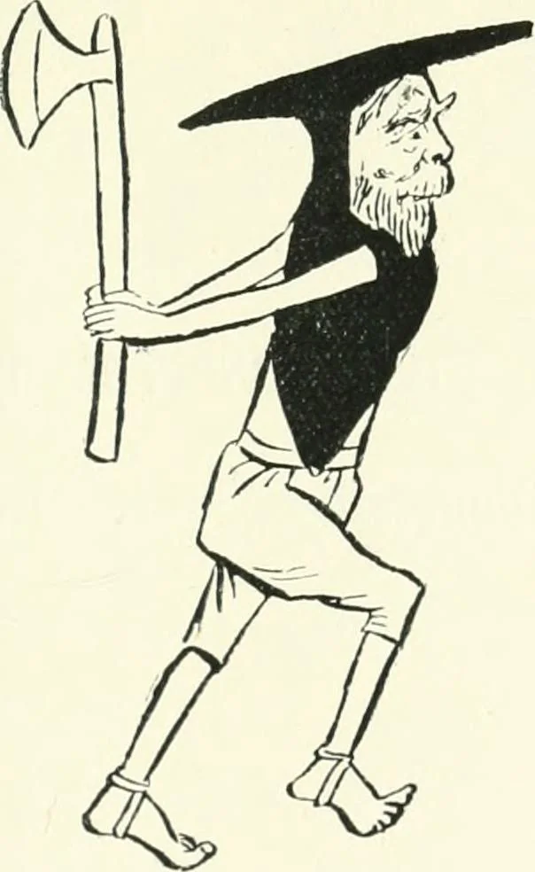 An illustration from The Gould-en treasury, 1906, leaf 17