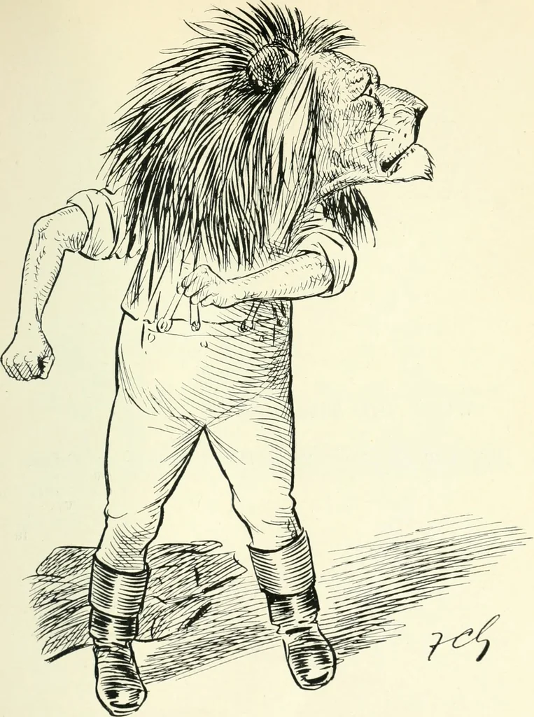 An illustration from The Gould-en treasury, 1906, leaf 25