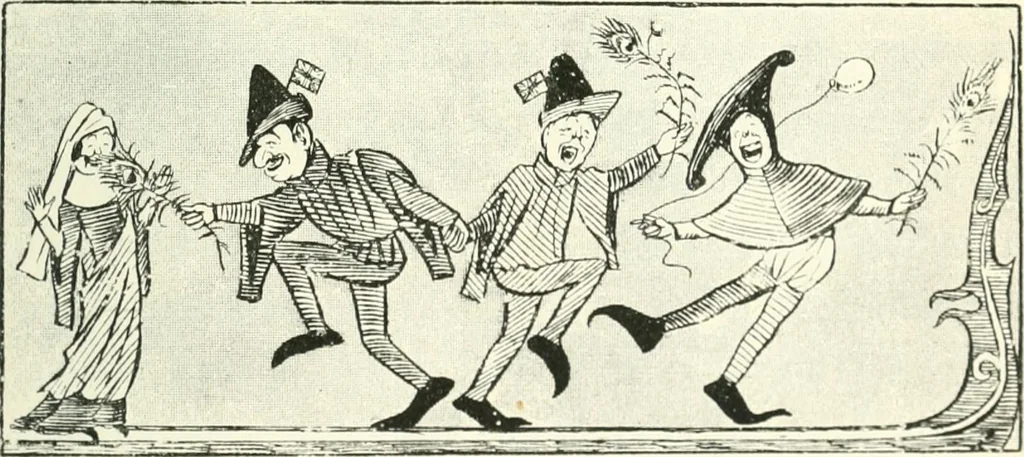 An illustration from The Gould-en treasury, 1906, leaf 37