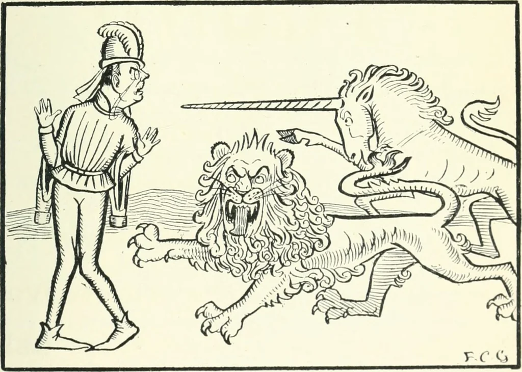 An illustration from The Gould-en treasury, 1906, leaf 55