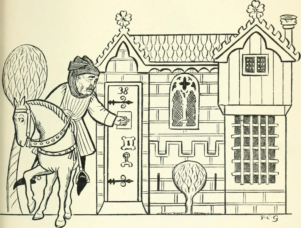 An illustration from The Gould-en treasury, 1906, leaf 57