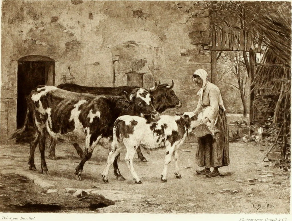 An illustration from The Goupil gallery of photogravures from great modern painters, with biographical and descriptive text, 1888, leaf 36