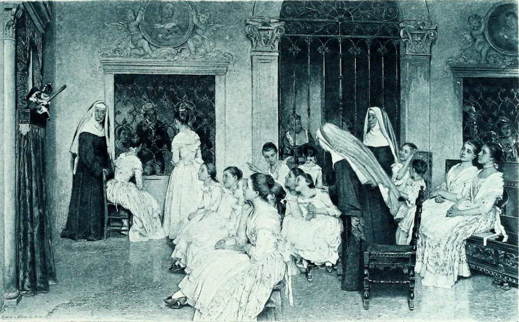 An illustration from The Goupil gallery of photogravures from great modern painters, with biographical and descriptive text, 1888, leaf 42