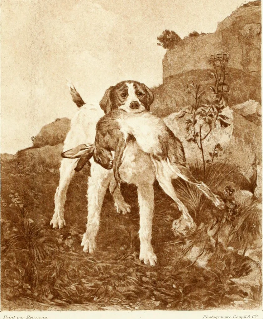 An illustration from The Goupil gallery of photogravures from great modern painters, with biographical and descriptive text, 1888, leaf 48