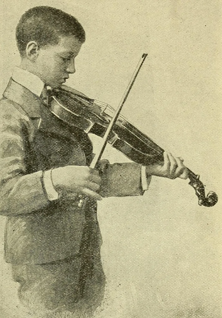 An illustration from A gourd fiddle, 1904, leaf 25