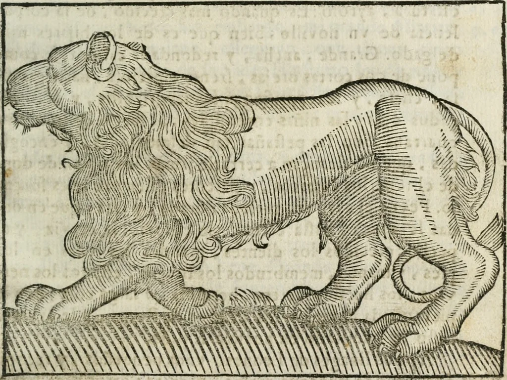 An illustration from Govierno general, moral, y politico : hallado en las fieras, y animales sylvestres : sacado de sus naturales virtudes, y propiedades, con particular tabla para sermones varios de tiempo, y de Santos, 1696, leaf 20