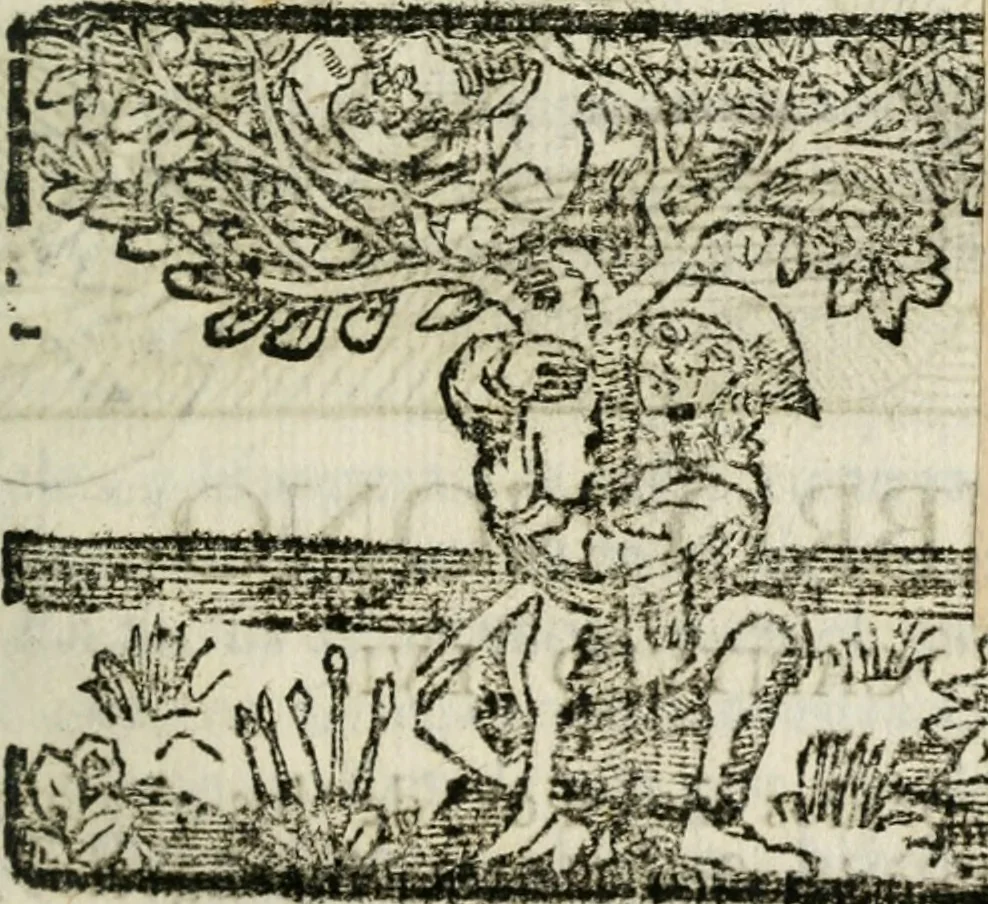 An illustration from Govierno general, moral, y politico : hallado en las fieras, y animales sylvestres : sacado de sus naturales virtudes, y propiedades, con particular tabla para sermones varios de tiempo, y de Santos, 1696, leaf 226