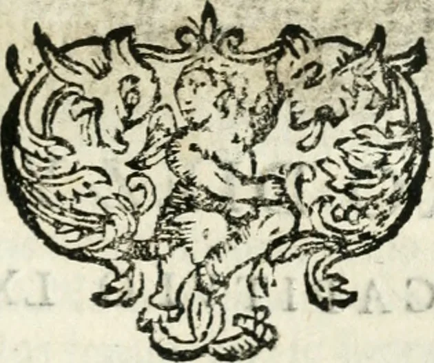 An illustration from Govierno general, moral, y politico : hallado en las aves mas generosas y nobles : sacado de sus naturales virtudes y propiedades, 1683, leaf 404