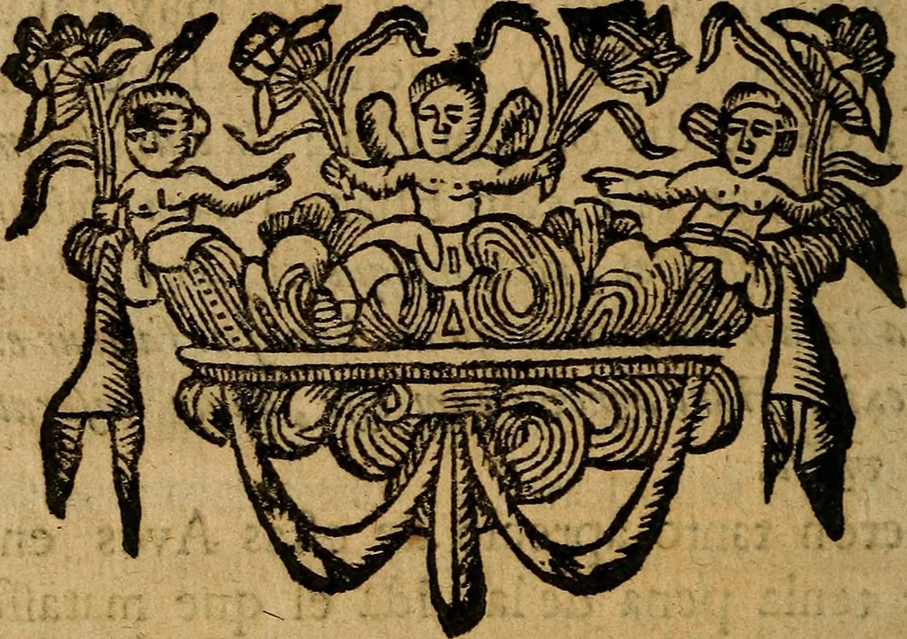 An illustration from Govierno general, moral, y politico. : Hallado en las aves mas generosas, y nobles. Sacado de sus naturales virtudes, y propriedades. Con qvarto tablas diferentes; es la vna para sermones varios de tiempo, y de Santos., 1696, leaf 161