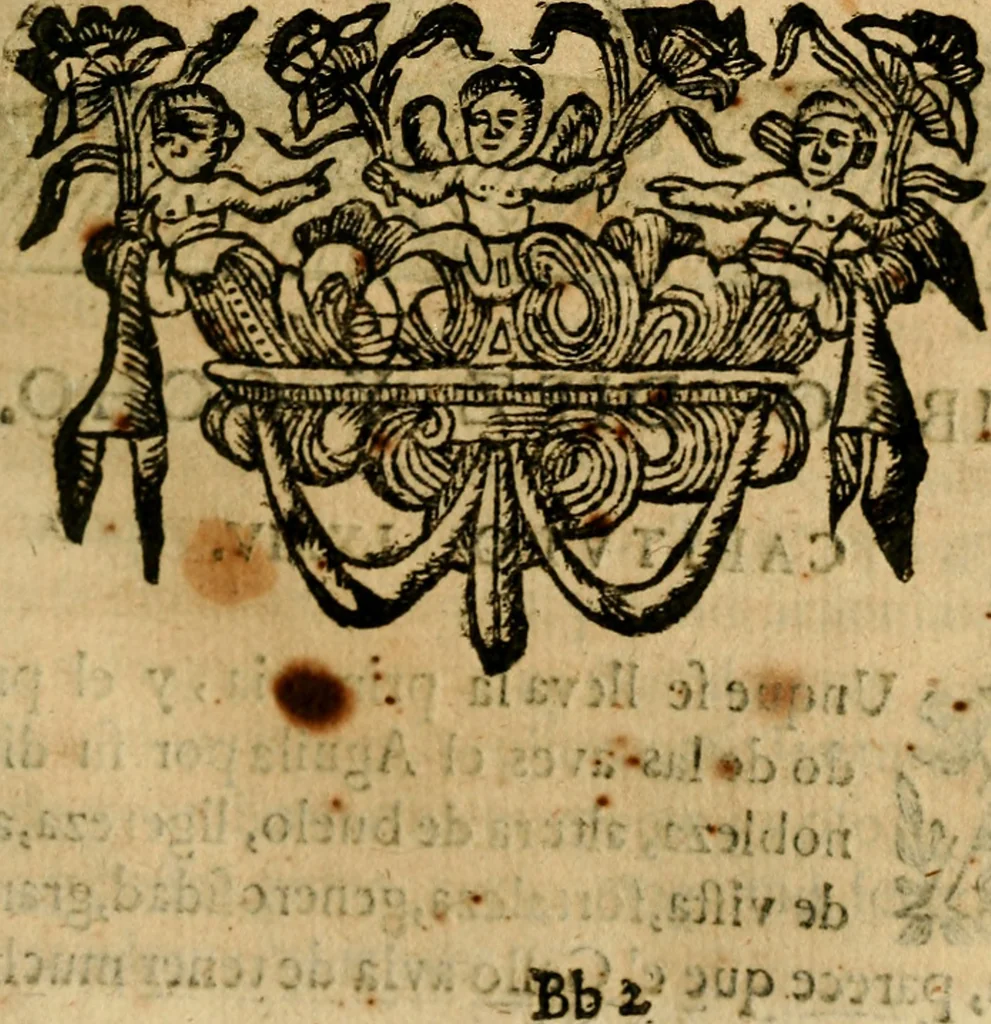 An illustration from Govierno general, moral, y politico. : Hallado en las aves mas generosas, y nobles. Sacado de sus naturales virtudes, y propriedades. Con qvarto tablas diferentes; es la vna para sermones varios de tiempo, y de Santos., 1696, leaf 406