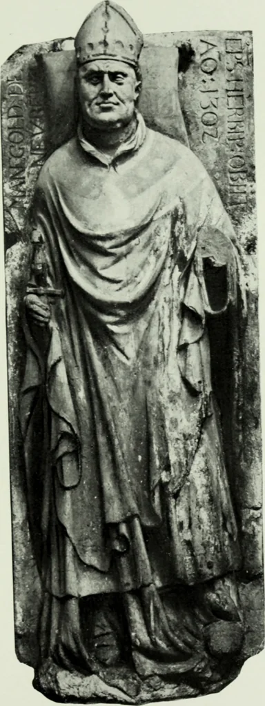 An illustration from Grabdenkmáler im Maingebiet vom anfang des XIV. jahrhunderts bis z um eintritt der renaissance, 1907, leaf 92