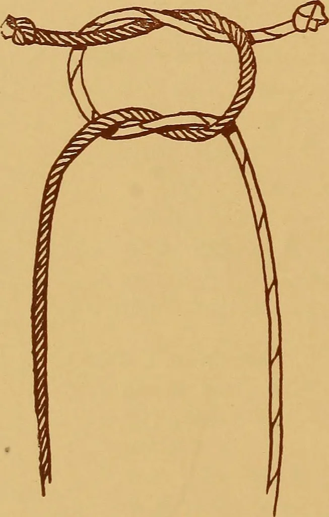 An illustration from A graded course in cord, raffia, lacer work and sewing for elementary schools, 1913, leaf 107