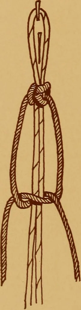 An illustration from A graded course in cord, raffia, lacer work and sewing for elementary schools, 1913, leaf 111