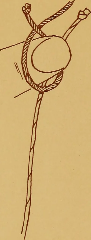 An illustration from A graded course in cord, raffia, lacer work and sewing for elementary schools, 1913, leaf 147