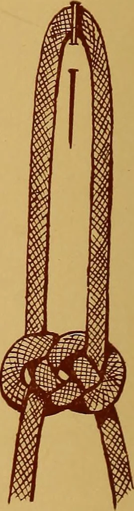 An illustration from A graded course in cord, raffia, lacer work and sewing for elementary schools, 1913, leaf 167