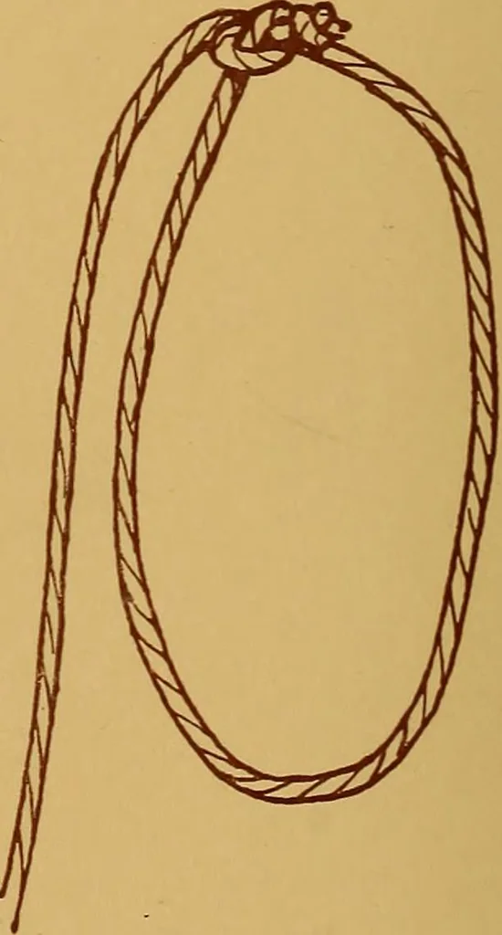 An illustration from A graded course in cord, raffia, lacer work and sewing for elementary schools, 1913, leaf 175