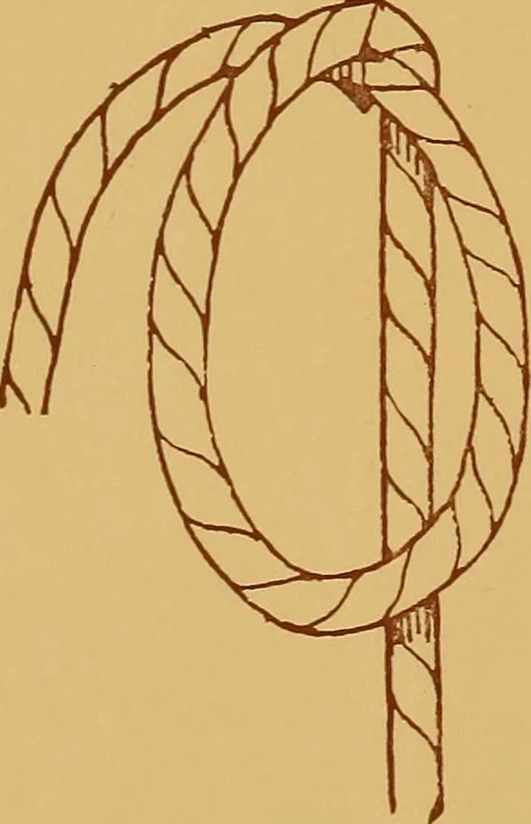 An illustration from A graded course in cord, raffia, lacer work and sewing for elementary schools, 1913, leaf 19