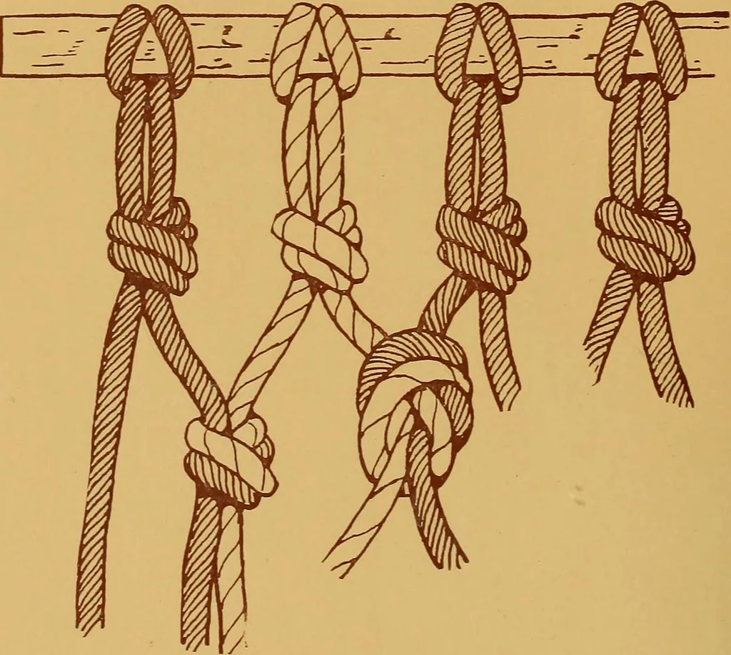 An illustration from A graded course in cord, raffia, lacer work and sewing for elementary schools, 1913, leaf 29