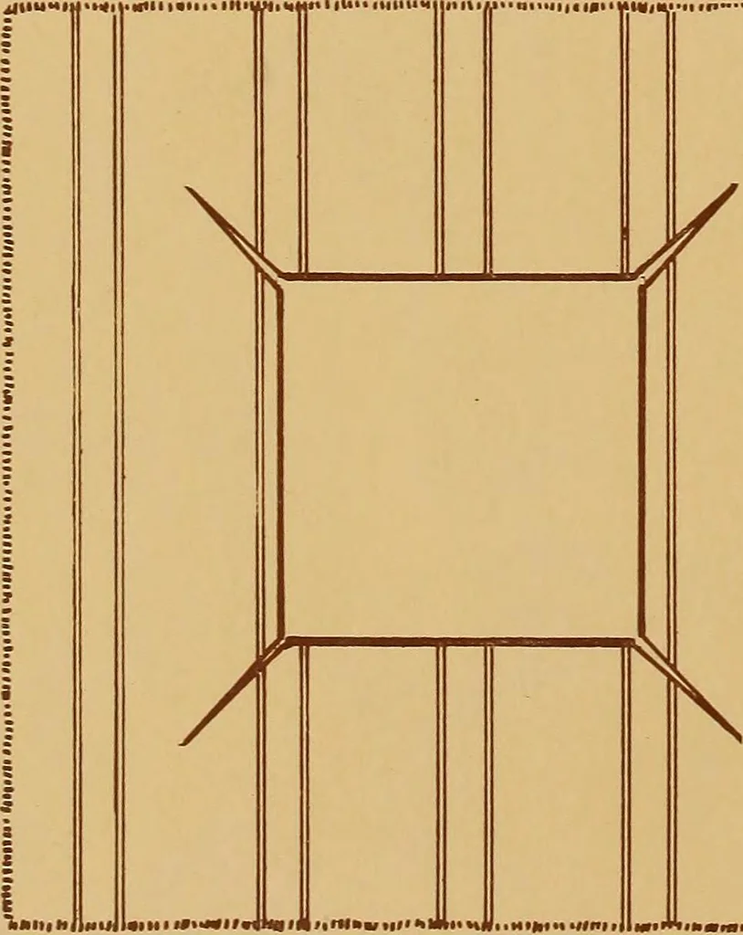 An illustration from A graded course in cord, raffia, lacer work and sewing for elementary schools, 1913, leaf 333
