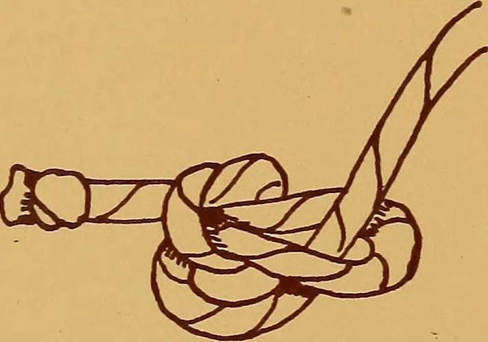 An illustration from A graded course in cord, raffia, lacer work and sewing for elementary schools, 1913, leaf 59