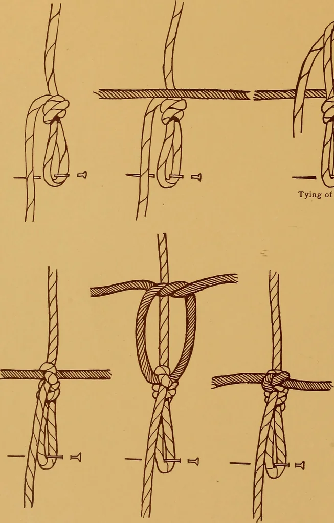 An illustration from A graded course in cord, raffia, lacer work and sewing for elementary schools, 1913, leaf 63