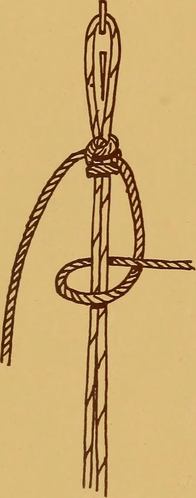 An illustration from A graded course in cord, raffia, lacer work and sewing for elementary schools, 1913, leaf 75