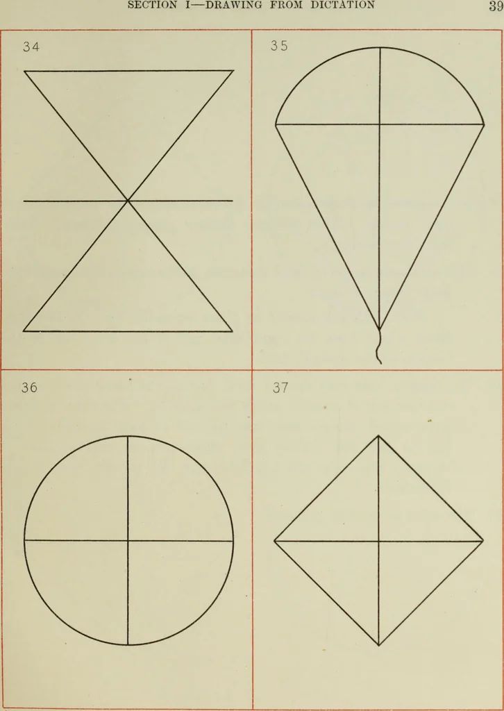 An illustration from Graded drawings for infants and junior classes, 1900, leaf 41