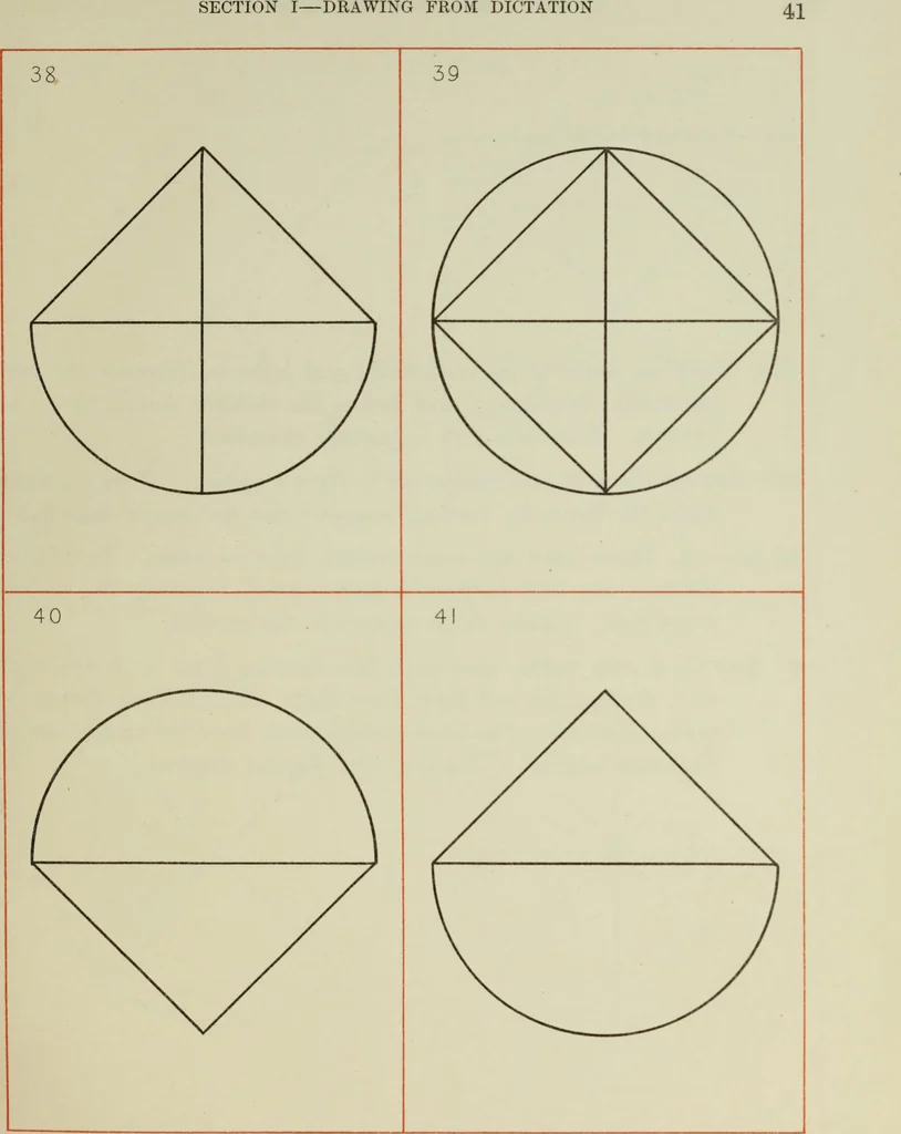 An illustration from Graded drawings for infants and junior classes, 1900, leaf 43