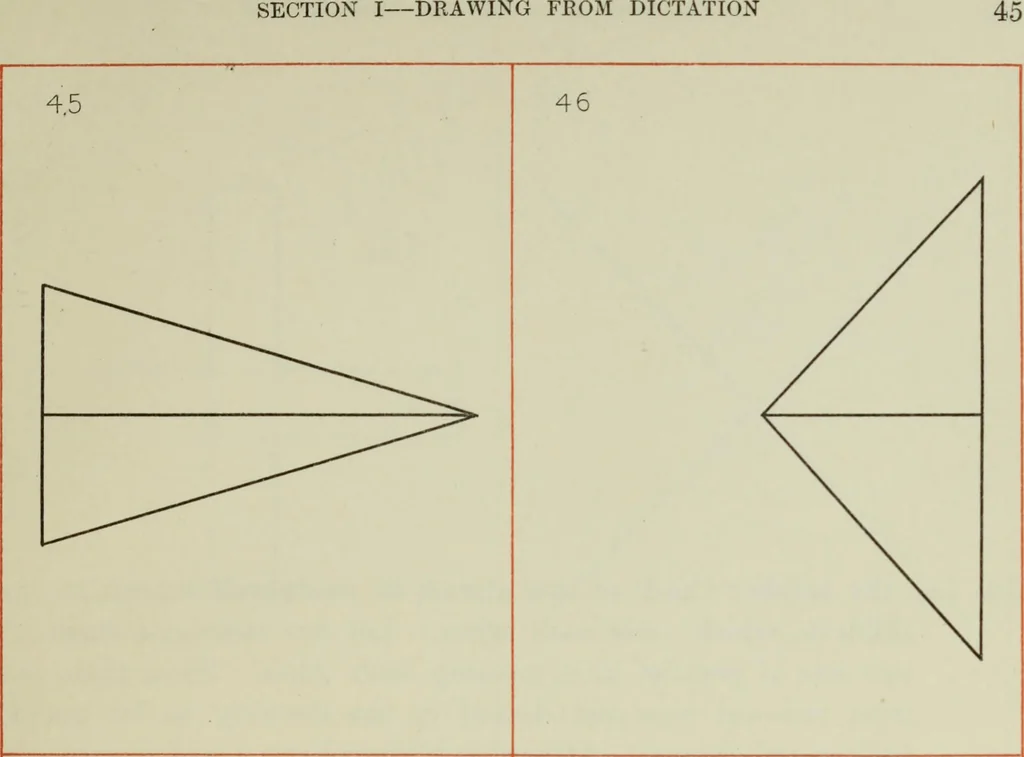 An illustration from Graded drawings for infants and junior classes, 1900, leaf 47