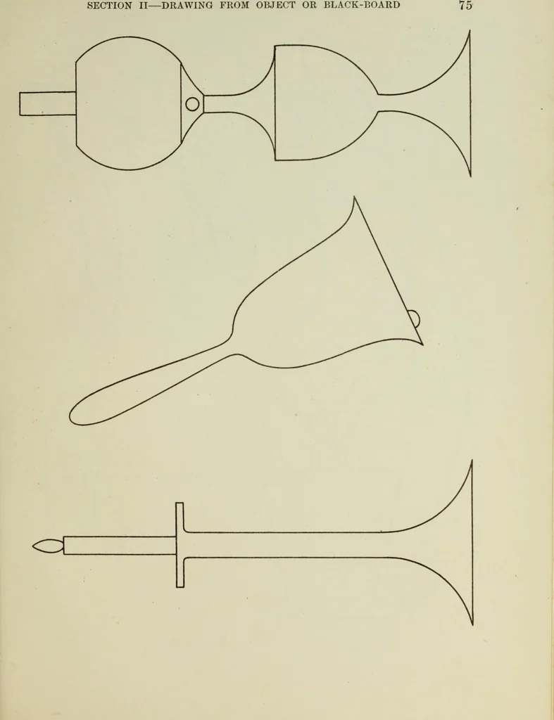 An illustration from Graded drawings for infants and junior classes, 1900, leaf 77