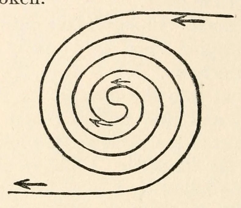 An illustration from Graded games and rhythmic exercises for primary schools : (for the school room and playground), 1907, leaf 140