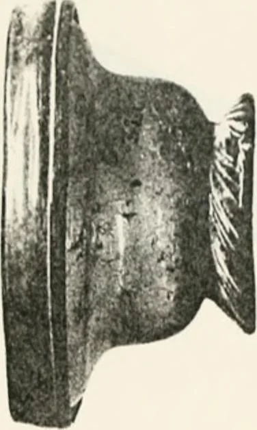 An illustration from Graeco-Egyptian glass, 1905, leaf 105