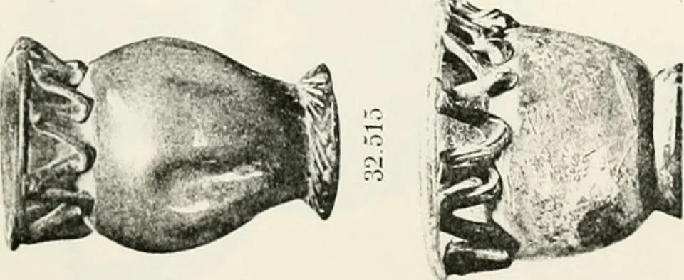 An illustration from Graeco-Egyptian glass, 1905, leaf 111