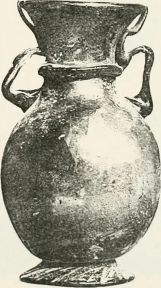 An illustration from Graeco-Egyptian glass, 1905, leaf 113