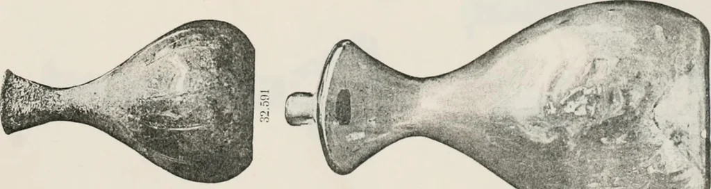 An illustration from Graeco-Egyptian glass, 1905, leaf 117