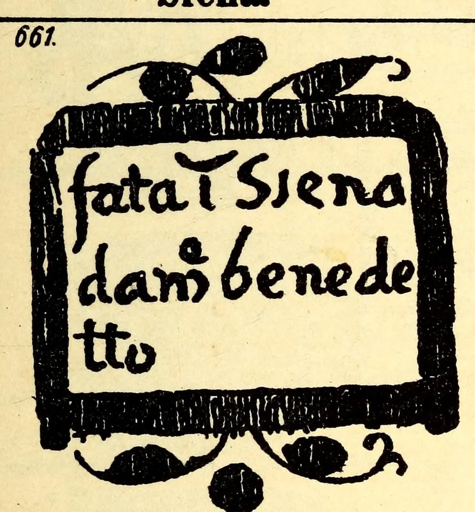 An illustration from Graesse-Jaenicke : Guide de l'amateur de porcelaines et de faïences (y compris grès et terres-cuites); collection complète des marques de porcelaines et de faïences connues jusqu'à présent, 1906, leaf 53