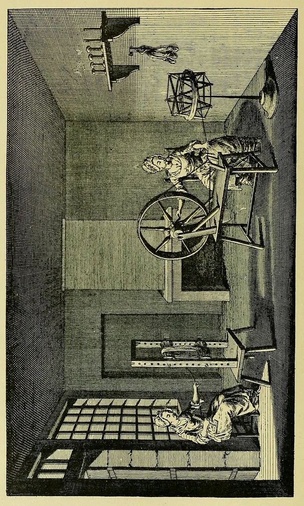 An illustration from Grammaire des arts de la soie, 1912, leaf 38