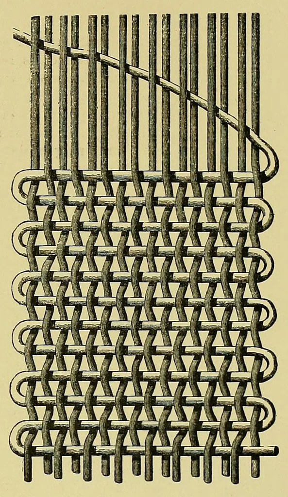 An illustration from Grammaire des arts de la soie, 1912, leaf 55
